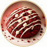 Red velvet cookie